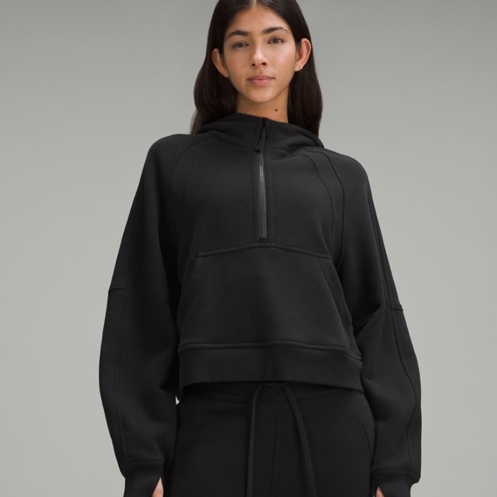 Lululemon cropped scuba size S